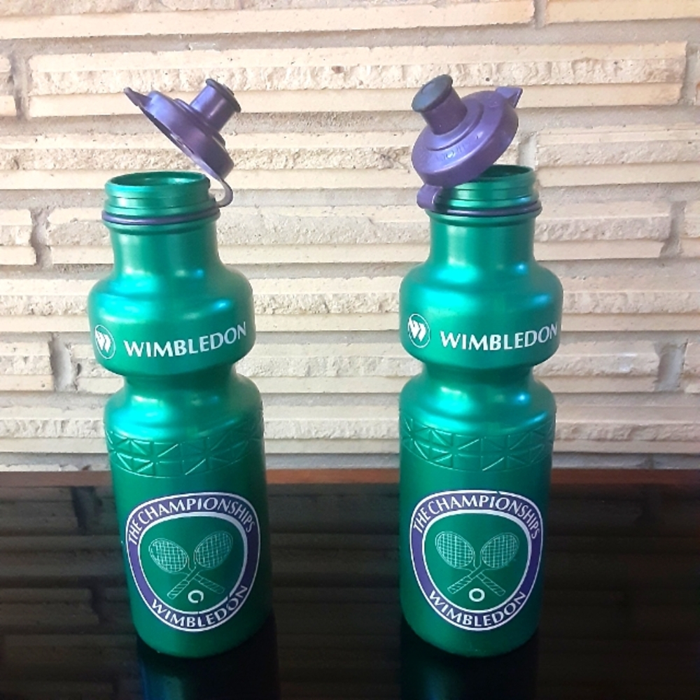 Wimbledon Official Logo DuoFlow 24 Ounce Water Bottle Set By California Springs